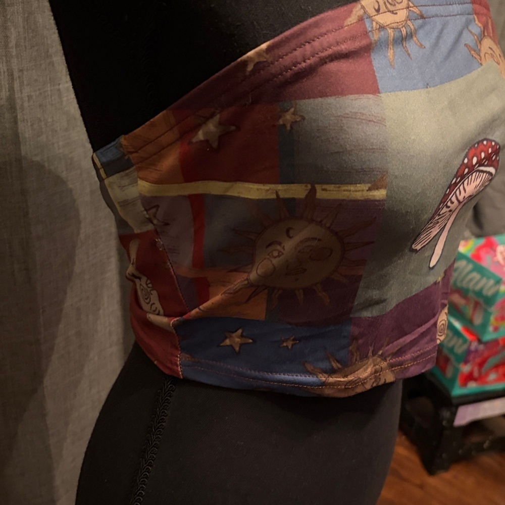 ROMWE Mushroom Bandeau  Top - Picture 3 of 4